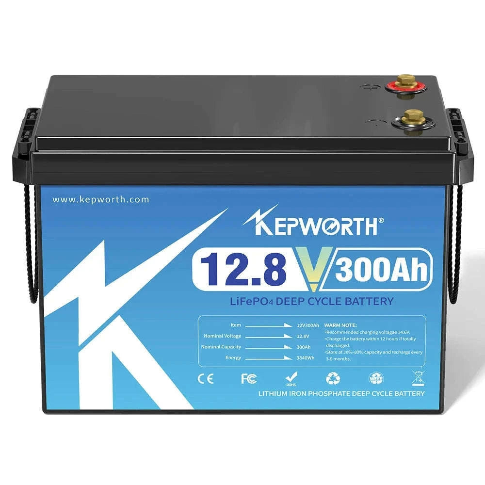 12V LiFePO4 Battery Pack with Built-In BMS-12V 100Ah Bluetooth / United States