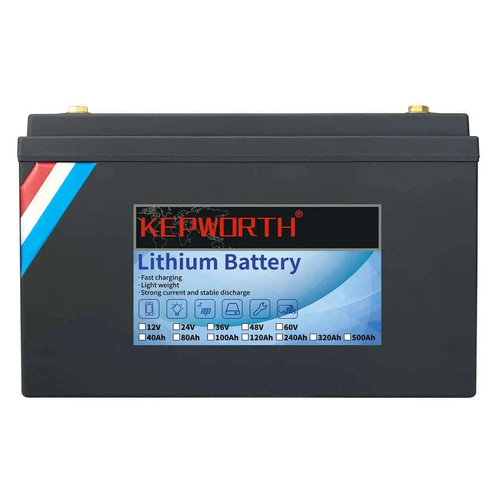 12V LiFePO4 Battery Pack with Built-In BMS-12V 100Ah Bluetooth / United States
