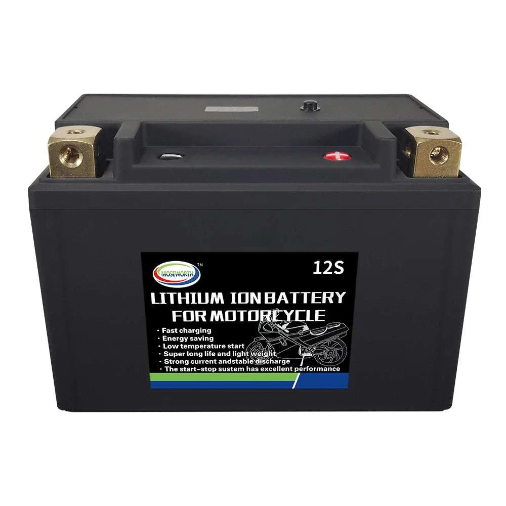 12V LiFePO4 Motorcycle Battery 4L-BS 160CCA with BMS-7A-BS N-P andcharger / GERMANY