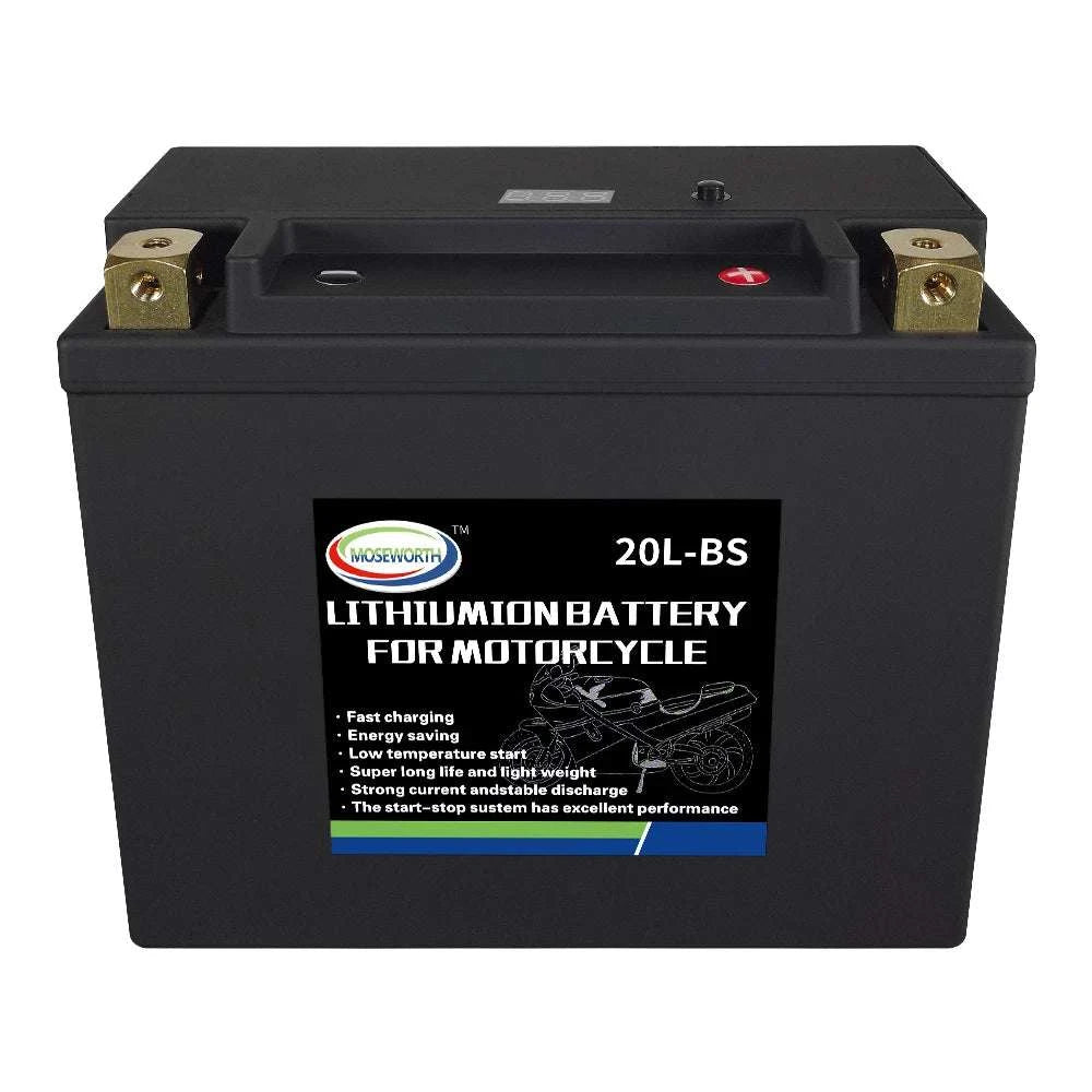 12V LiFePO4 Motorcycle Battery 4L-BS 160CCA with BMS-7A-BS N-P andcharger / GERMANY