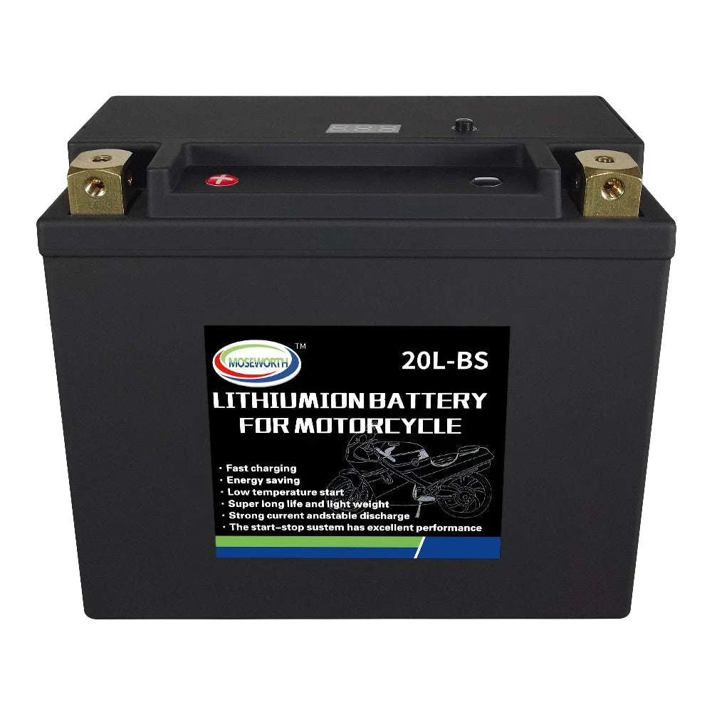 12V LiFePO4 Motorcycle Battery 4L-BS 160CCA with BMS-7A-BS N-P andcharger / GERMANY