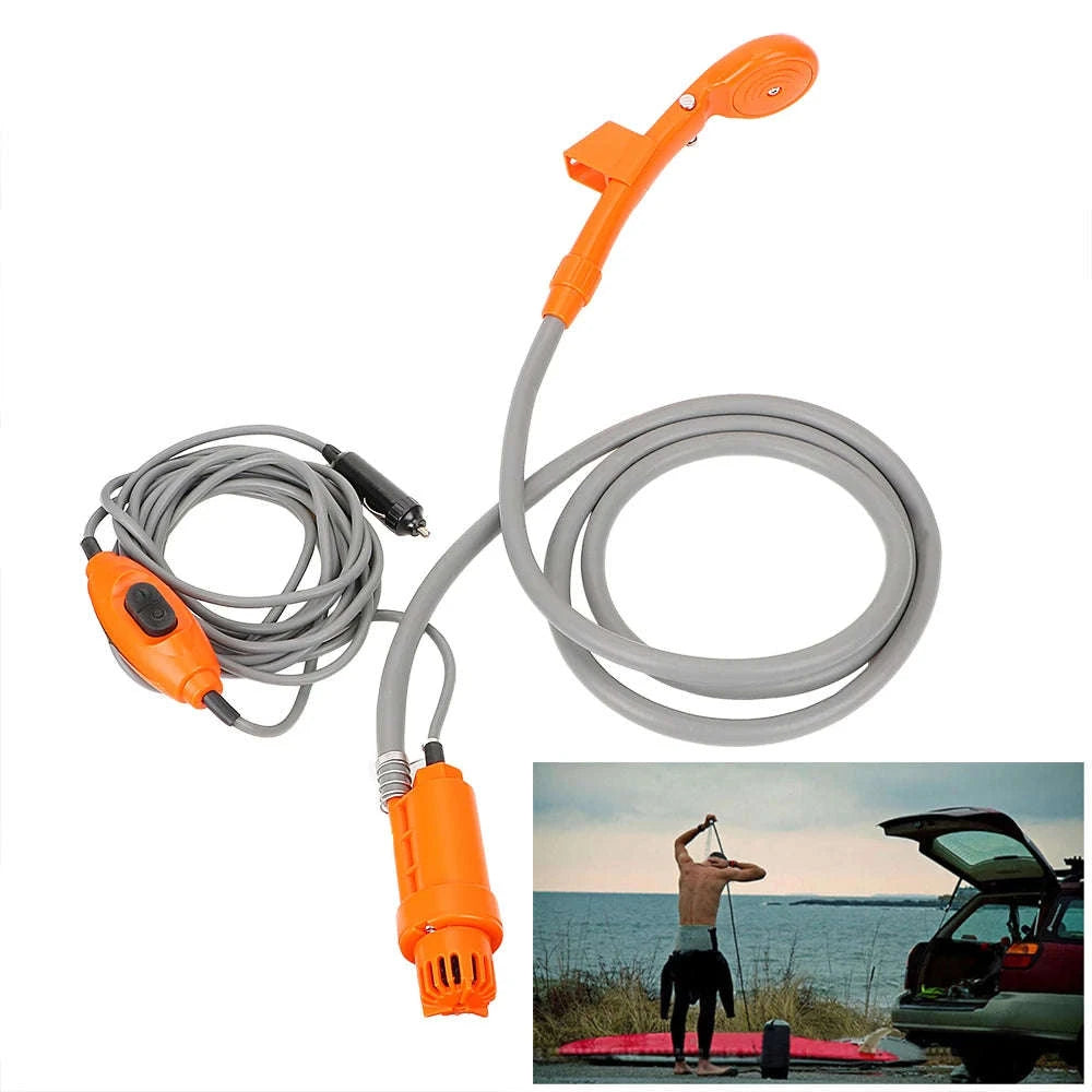 12V Portable Car Shower Pump Kit-A