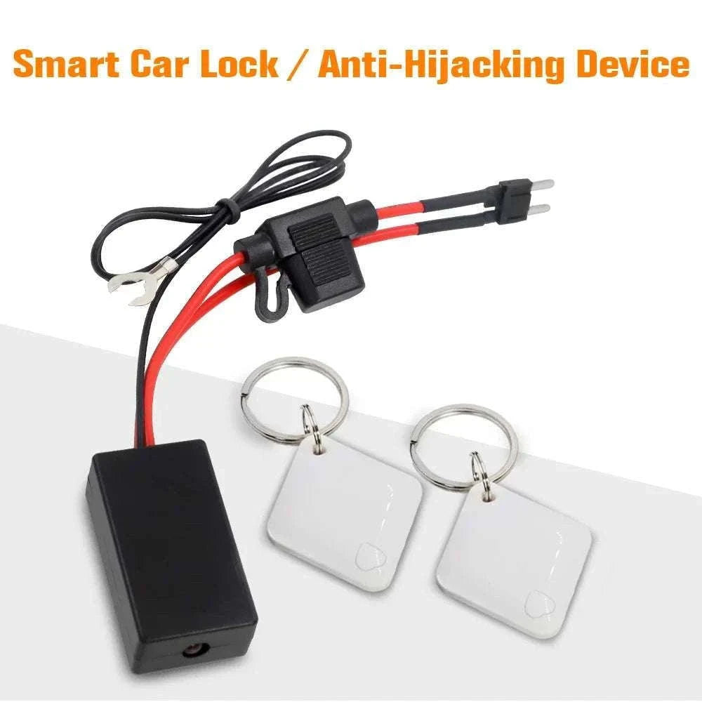 12V RFID Car Immobilizer Engine Lock Anti-Theft System-Default Title