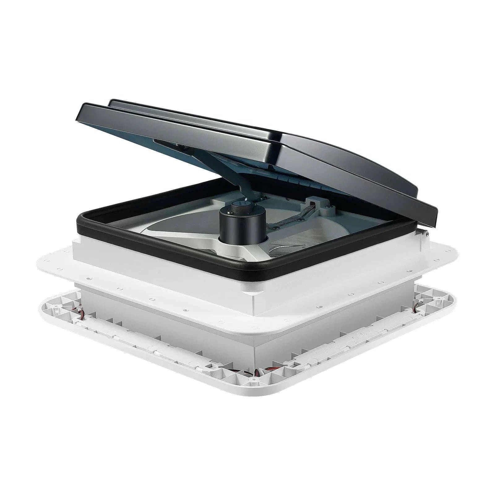 12V RV Ventilation Fan with LED Light 280x280mm-WHITE / spain
