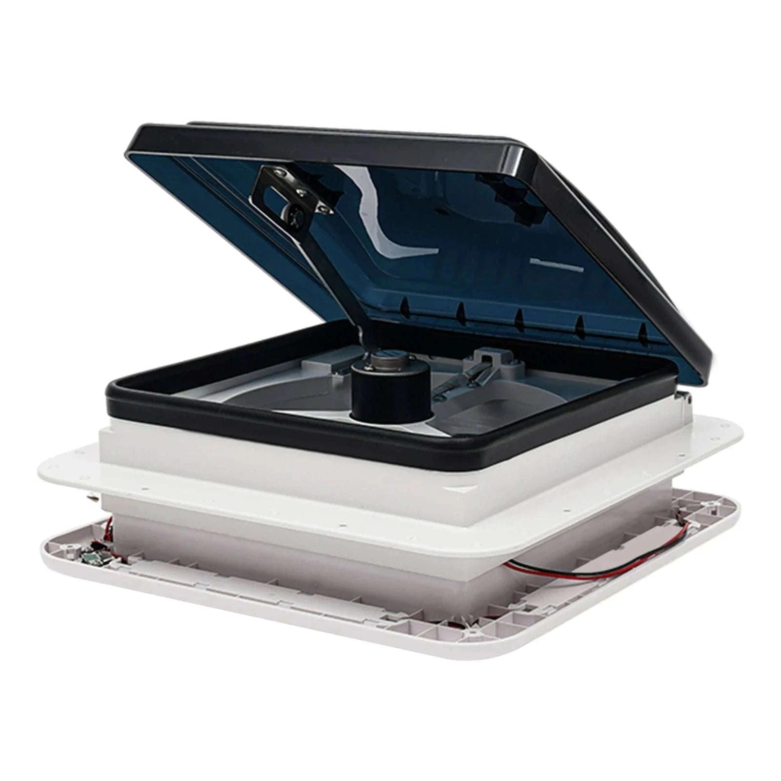 12V RV Ventilation Fan with LED Light 280x280mm-WHITE / spain