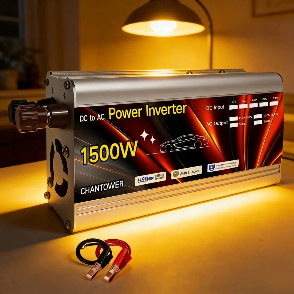 12V to 220V Power Inverter 1500W-1500W 12V