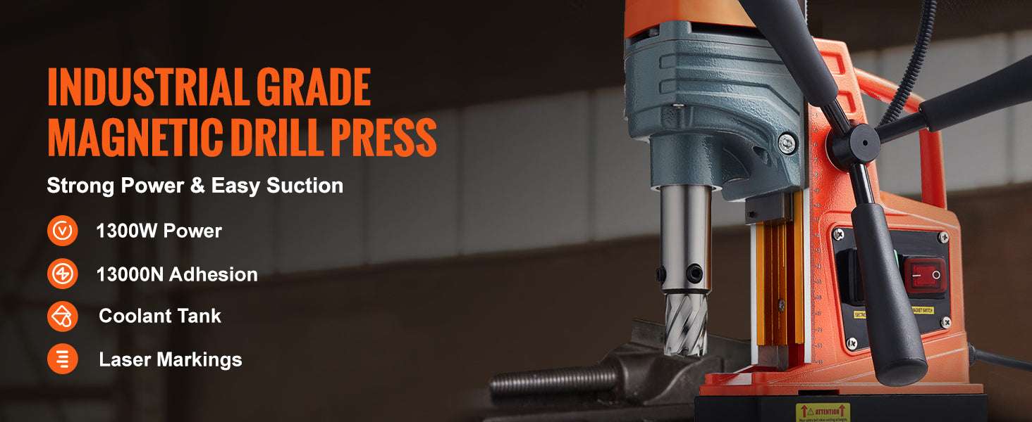 1300W–1550W Magnetic Drill Press with 40mm Boring Capacity-1Drill 50mm 1550W / spain