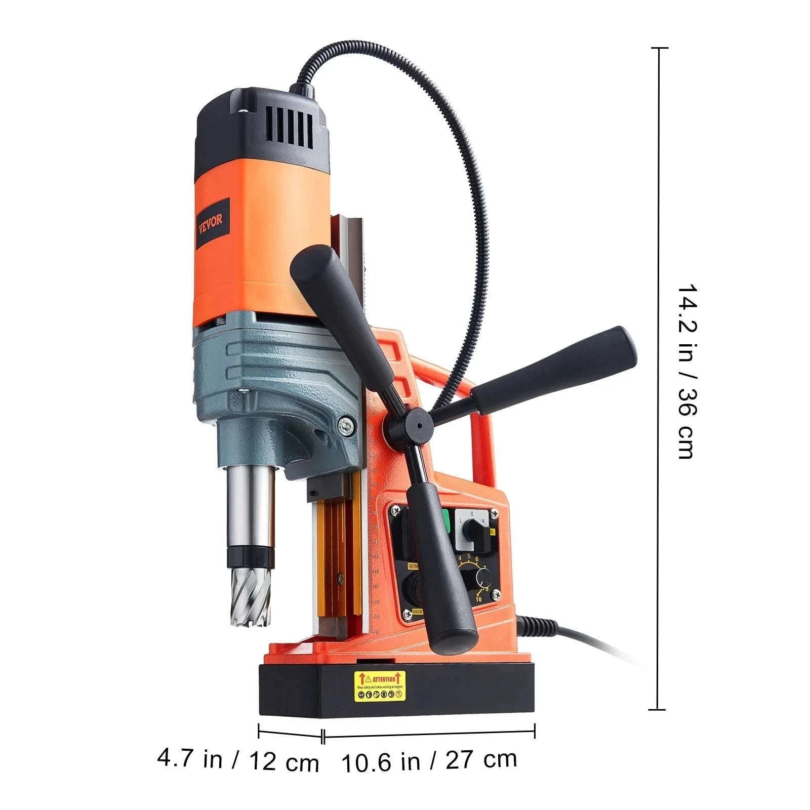 1300W–1550W Magnetic Drill Press with 40mm Boring Capacity-1Drill 50mm 1550W / spain
