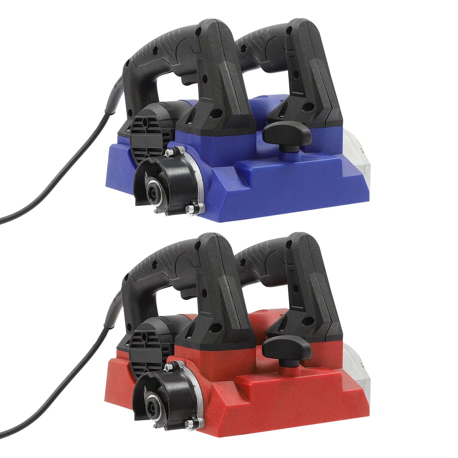 1300W Electric Wall Planer with Cable and Carrying Case-Blue / United States