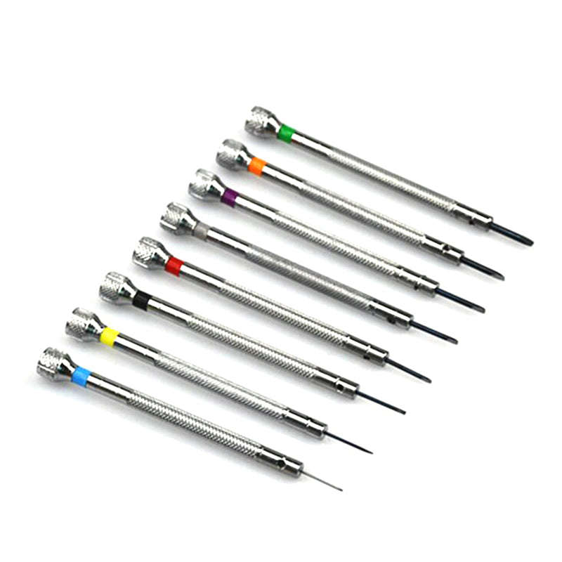 13PCS Precision Screwdriver Set 0.6–2.0mm for Watch & Electronics Repair-United States