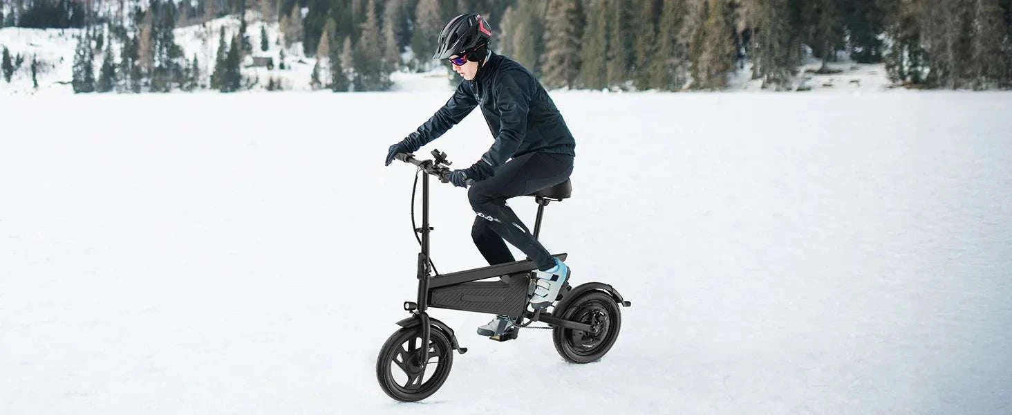 14" Foldable Electric Bike 350W Motor 48V Battery 22MPH Range-L14-5.2Ah / United States