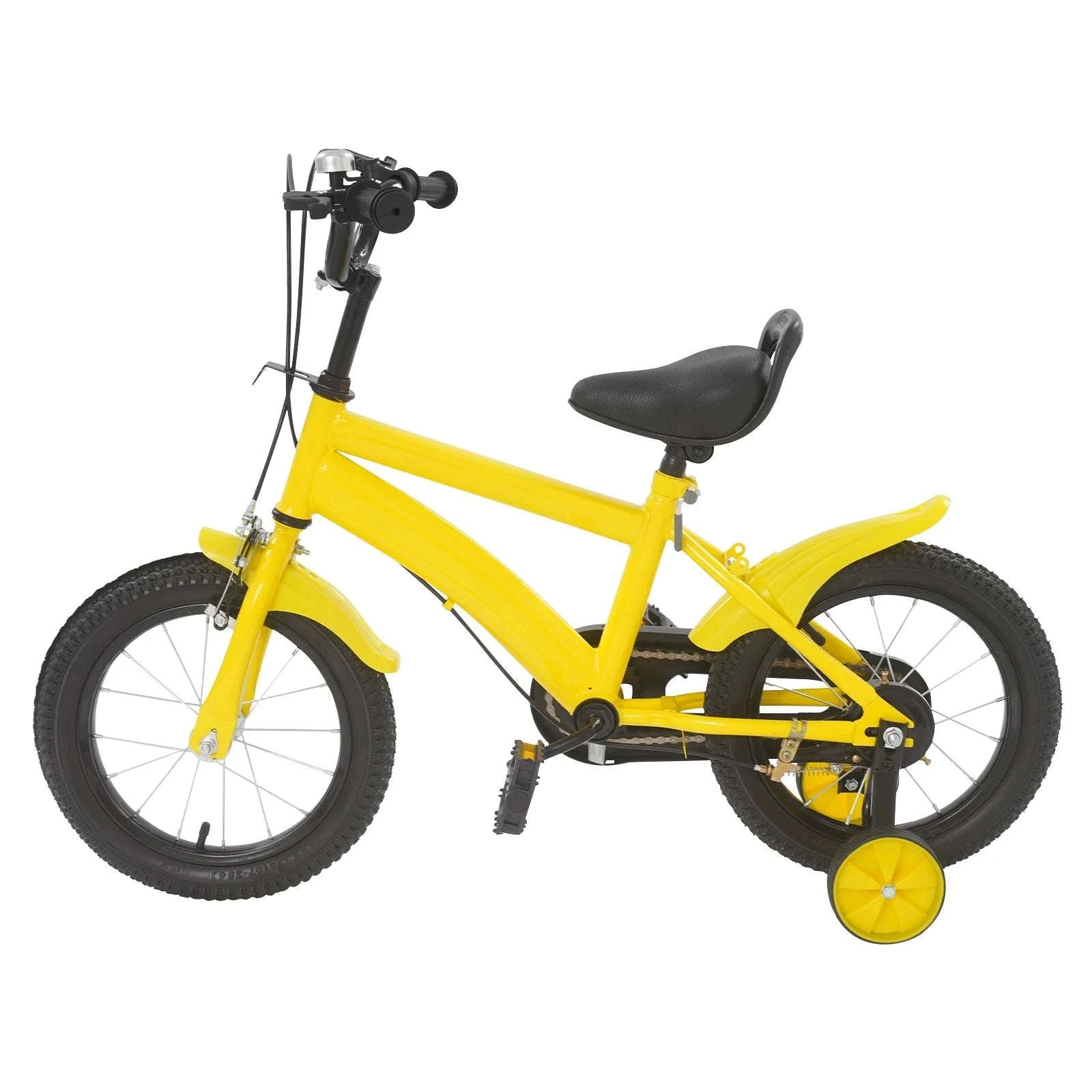 14-inch Kids Learning Bicycle-Yellow / UNITED KINGDOM