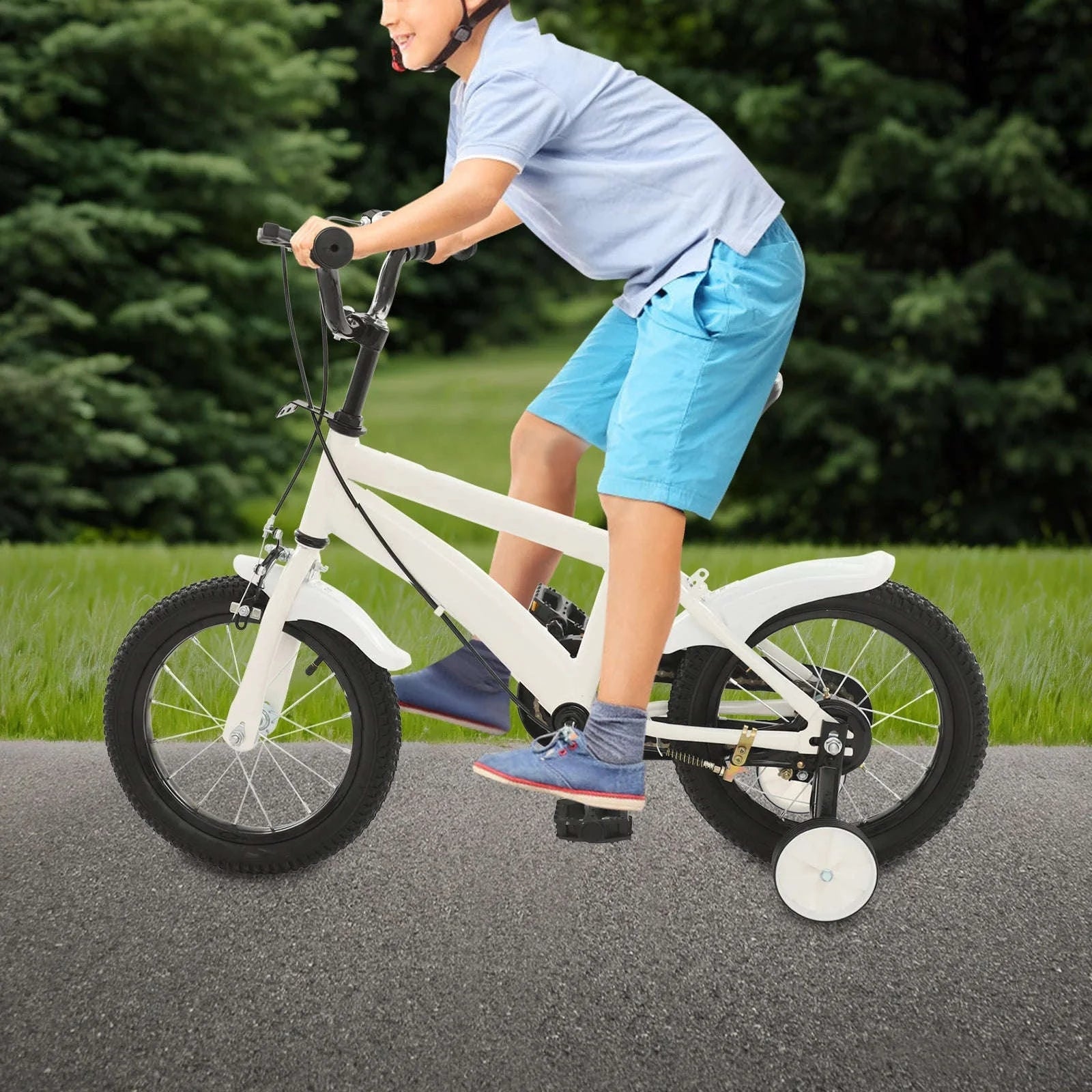 14-inch Kids Learning Bicycle-Yellow / UNITED KINGDOM