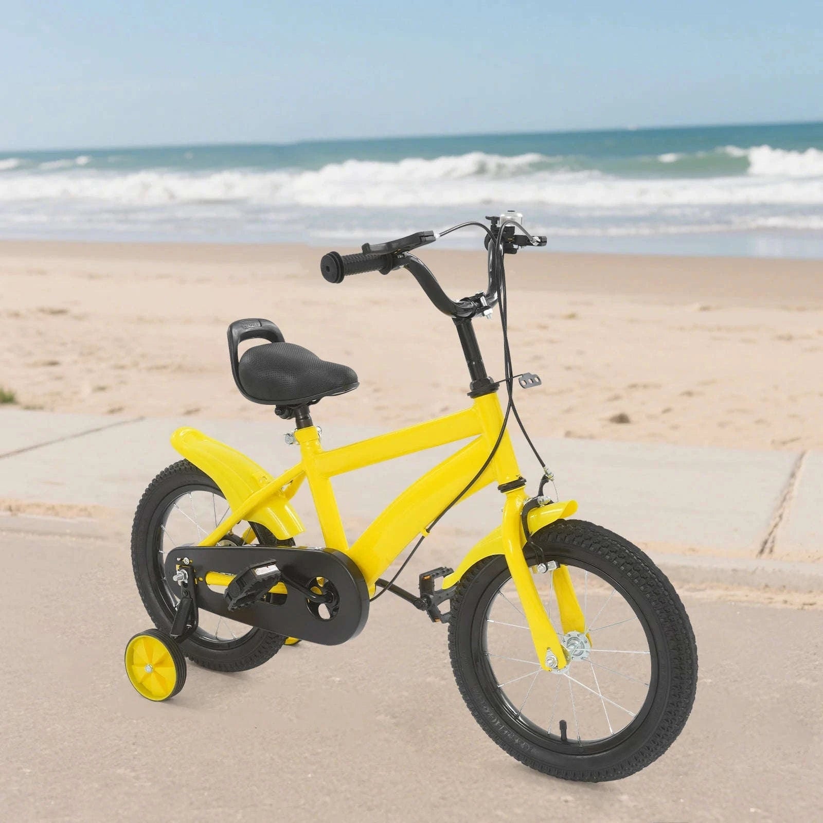 14-inch Kids Learning Bicycle-Yellow / UNITED KINGDOM