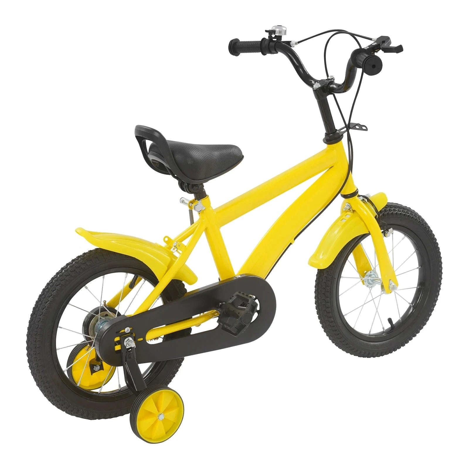 14-inch Kids Learning Bicycle-Yellow / UNITED KINGDOM