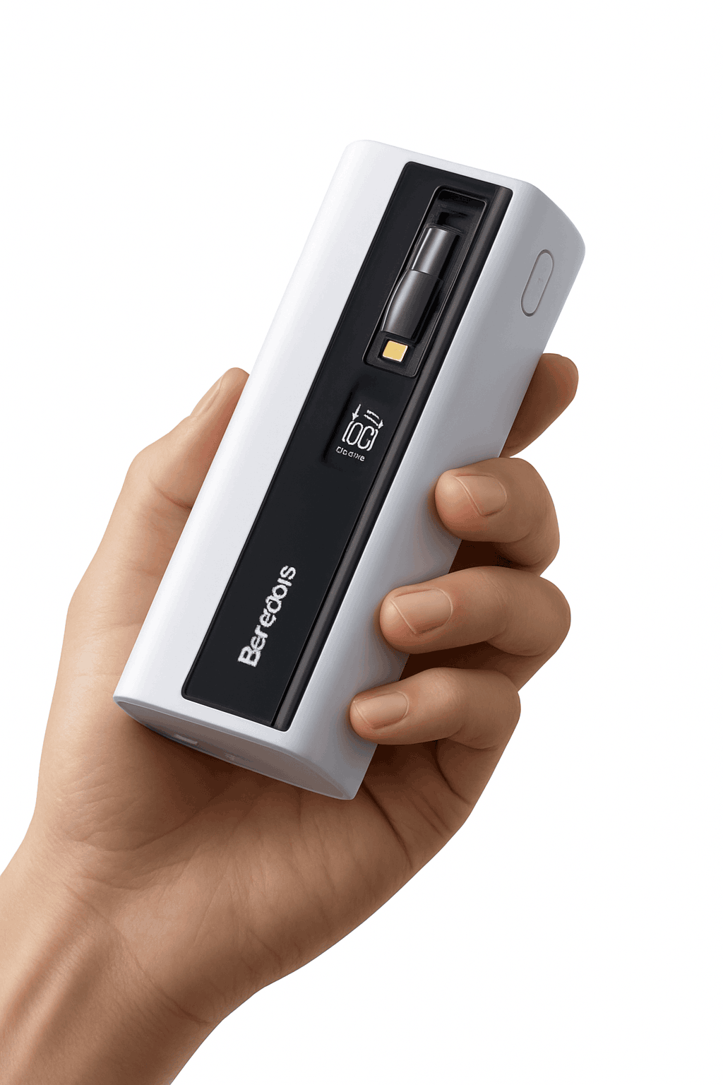 145W Fast Charging Power Bank 20000mAh with Retractable USB-C Cable-Grey / 20000mAh / United States