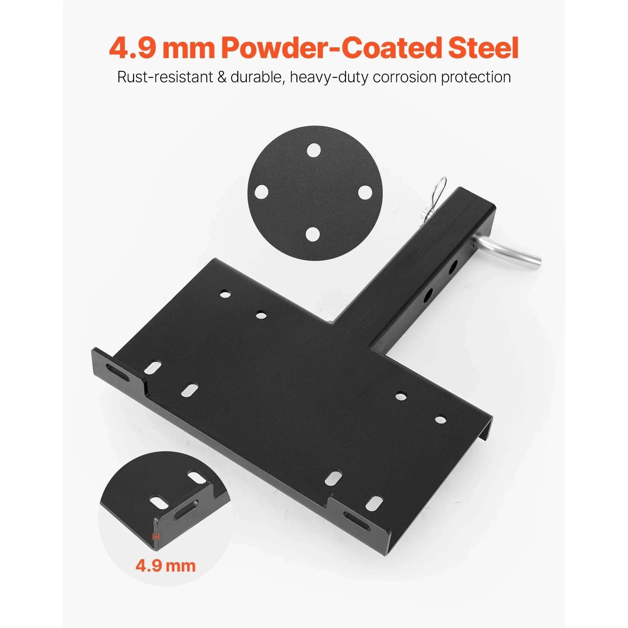 15000 lbs Trailer Hitch Winch Mount for 2" Receiver ATV UTV Truck-3600 lbs / United States