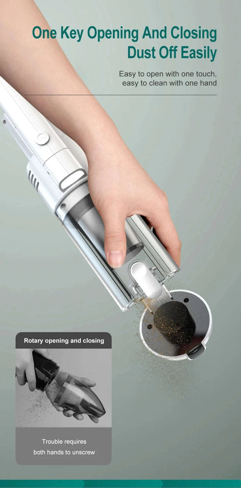 15000Pa Multifunctional Handheld Vacuum Cleaner-200545-Long