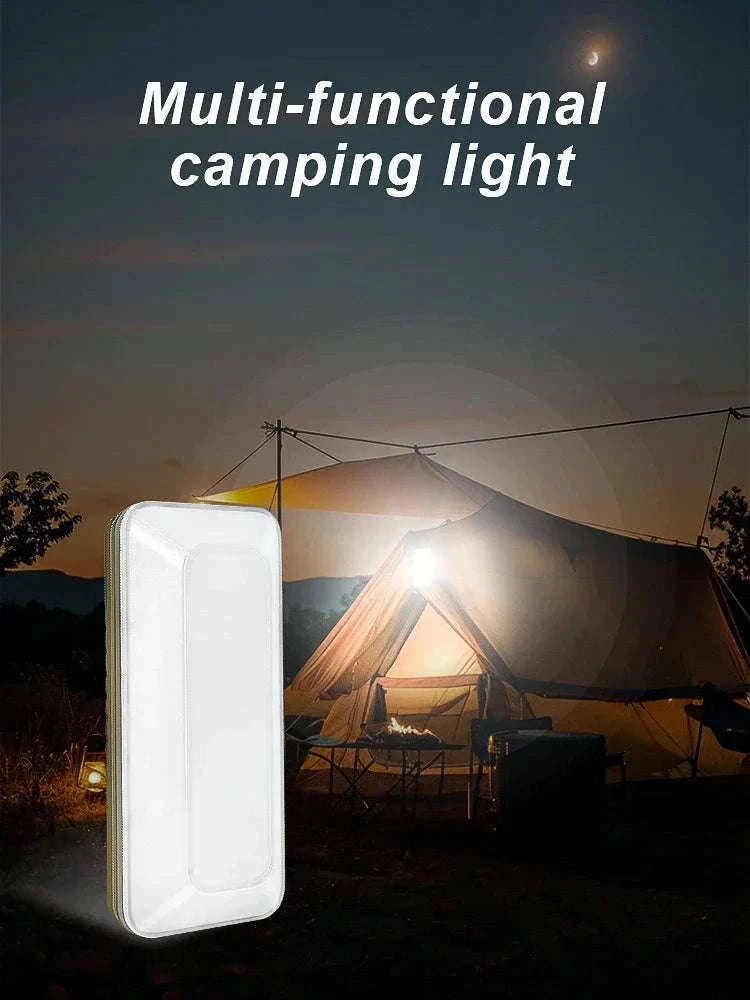 1500LM Portable USB Rechargeable Camping Lantern-Black