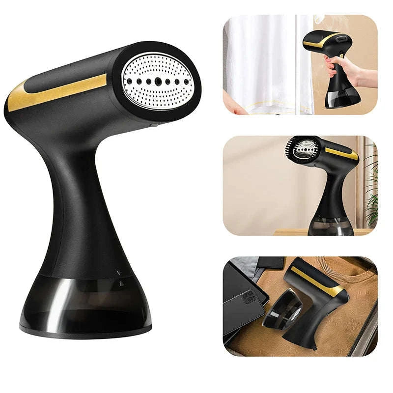 1500W Handheld Steam Ironing Machine-black / US