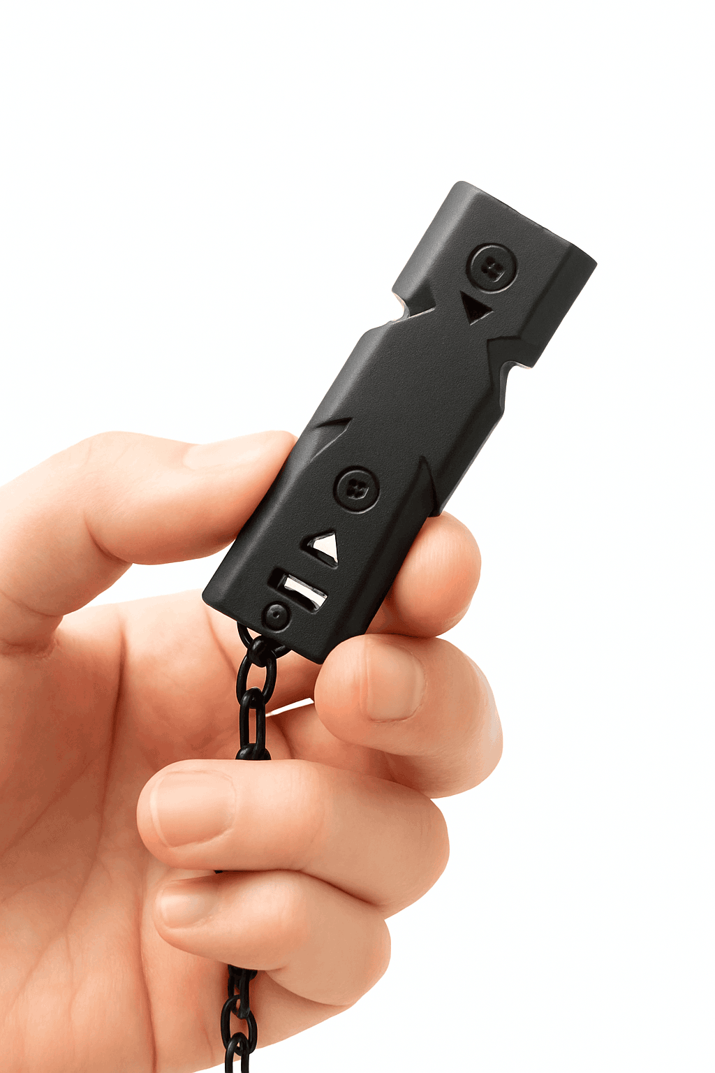 150dB Survival Whistle for Emergency Signaling Outdoors-black