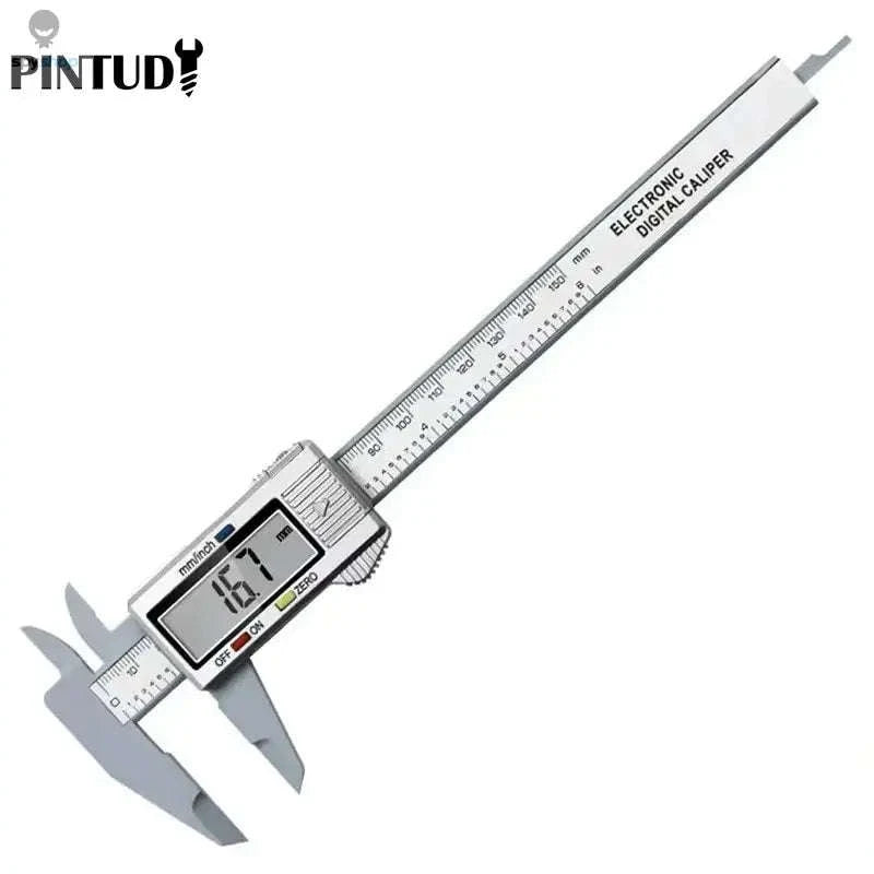 150mm Digital Vernier Caliper-black and white 3