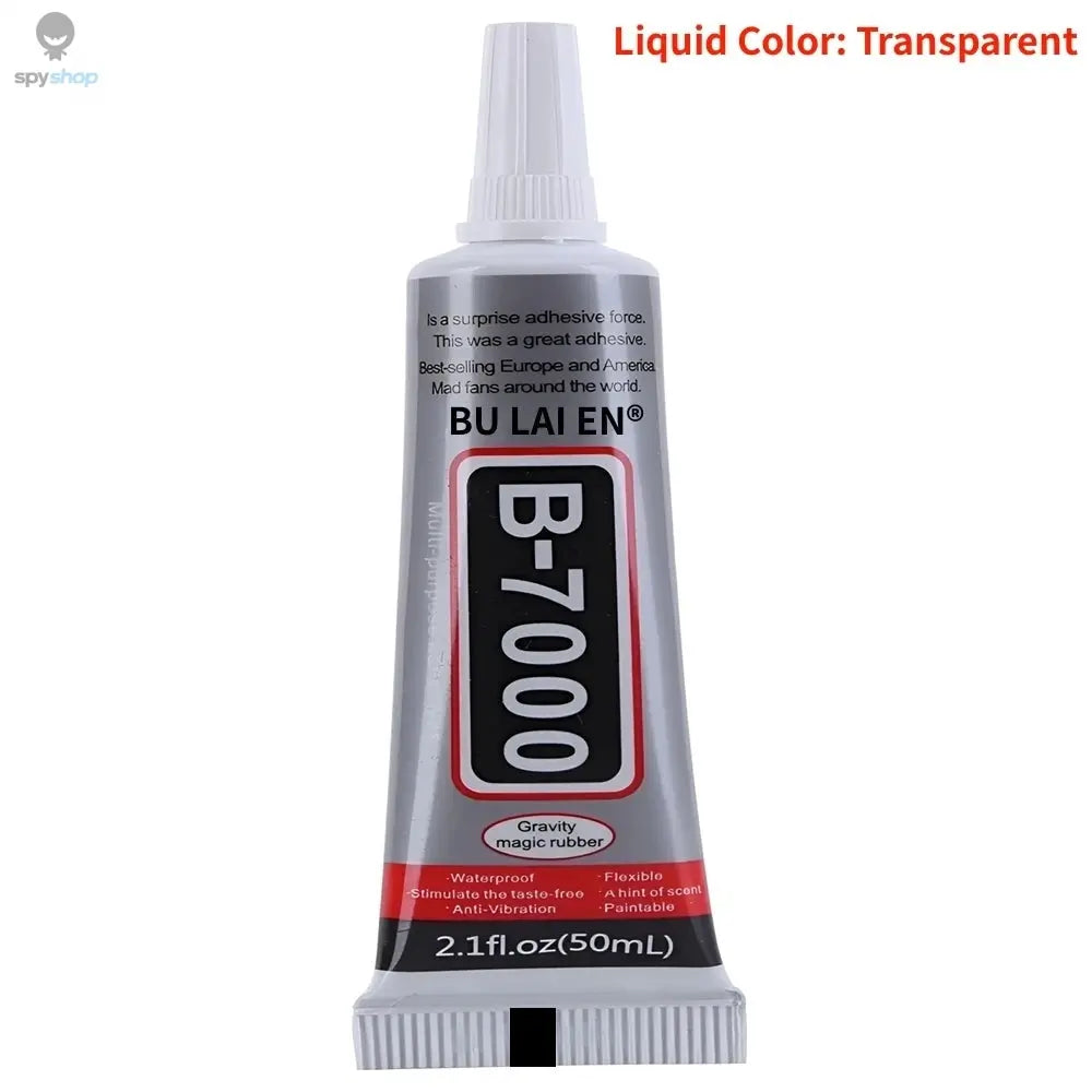 15ML 50ML 110ML B-7000 Clear Contact Phone Repair Adhesive Universal Glass Plastic DIY Glue T7000 with Precision Applicator Glue Spy-shop.com