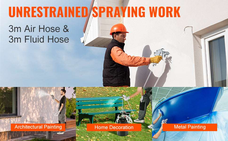 15L Spray Paint Pressure Pot Tank with Gun & Adjustable 60 PSI-20L / spain