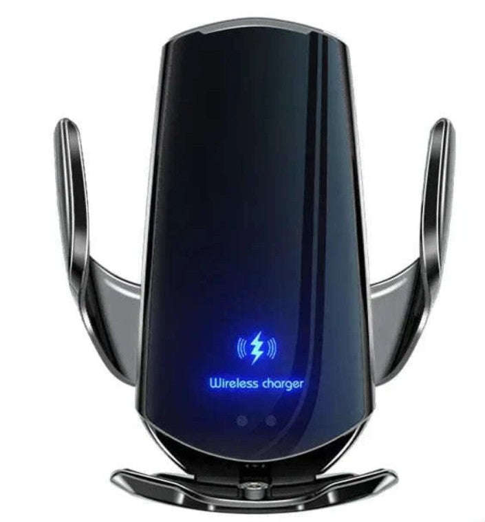 15W Car Magnetic Wireless Charger – Fast Charging Mount-gold with sucker