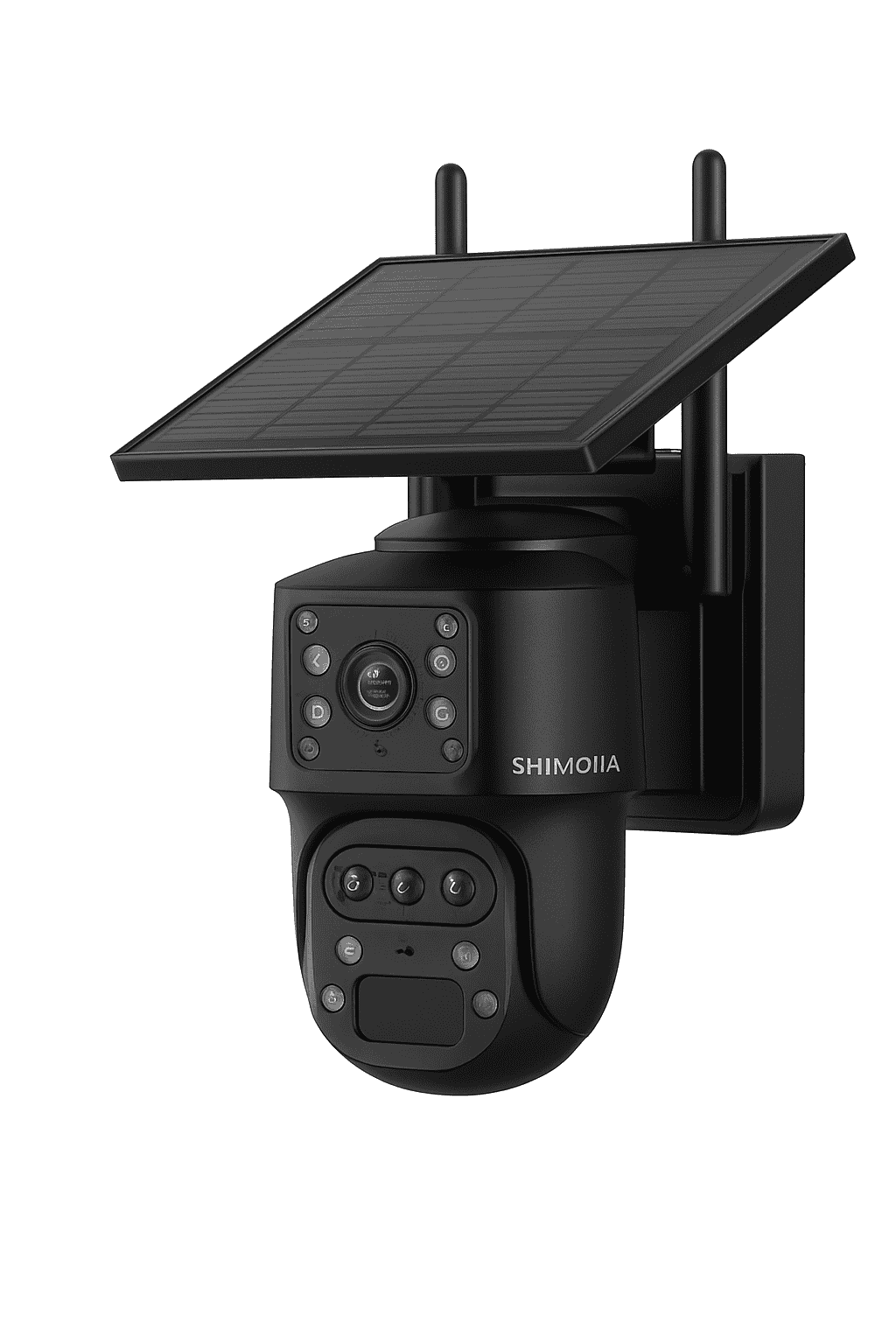 15X Zoom Solar 4G PTZ Security Camera 12MP Three-Lens 360 View-4MP 4G 128GB No ZOOM / China Mainland