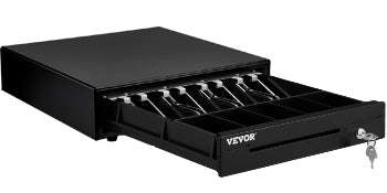 16" Cash Register Drawer for POS with Lock & Coin Tray-5 Bill 8 Coin / CZECH REPUBLIC