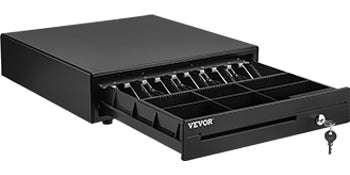 16" Cash Register Drawer for POS with Lock & Coin Tray-5 Bill 8 Coin / CZECH REPUBLIC