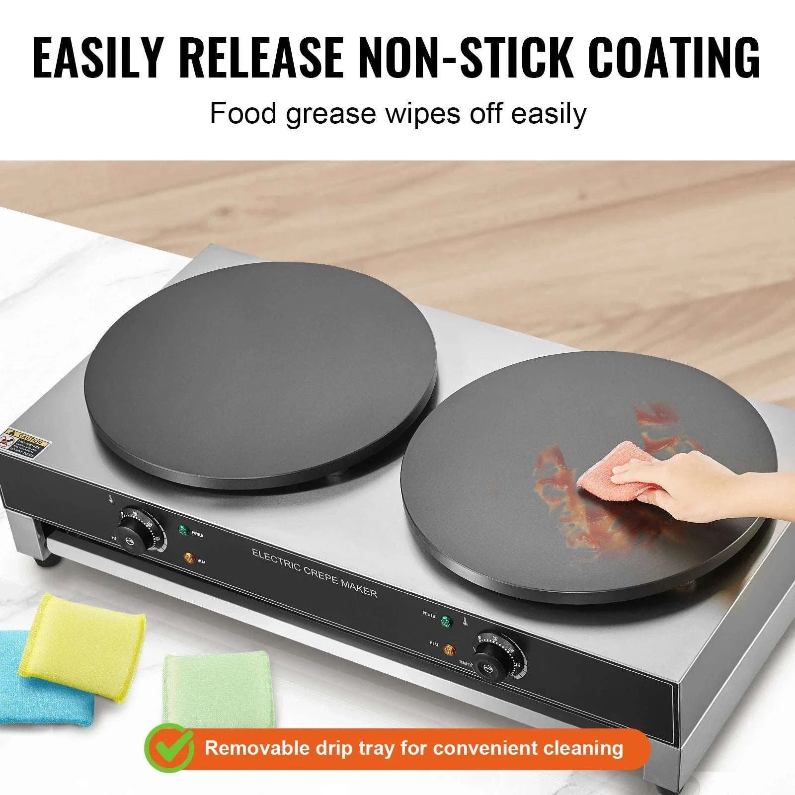 16-Inch Electric Double Head Crepe Maker-United States