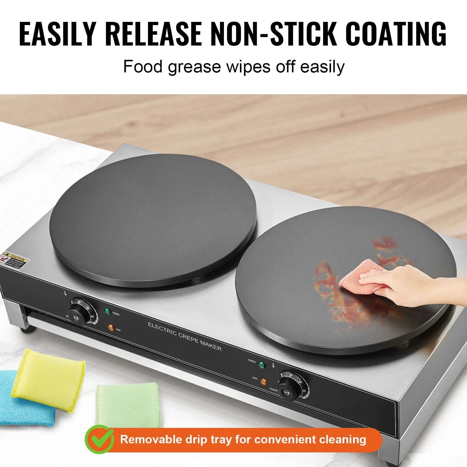 16-Inch Electric Double Head Crepe Maker-United States