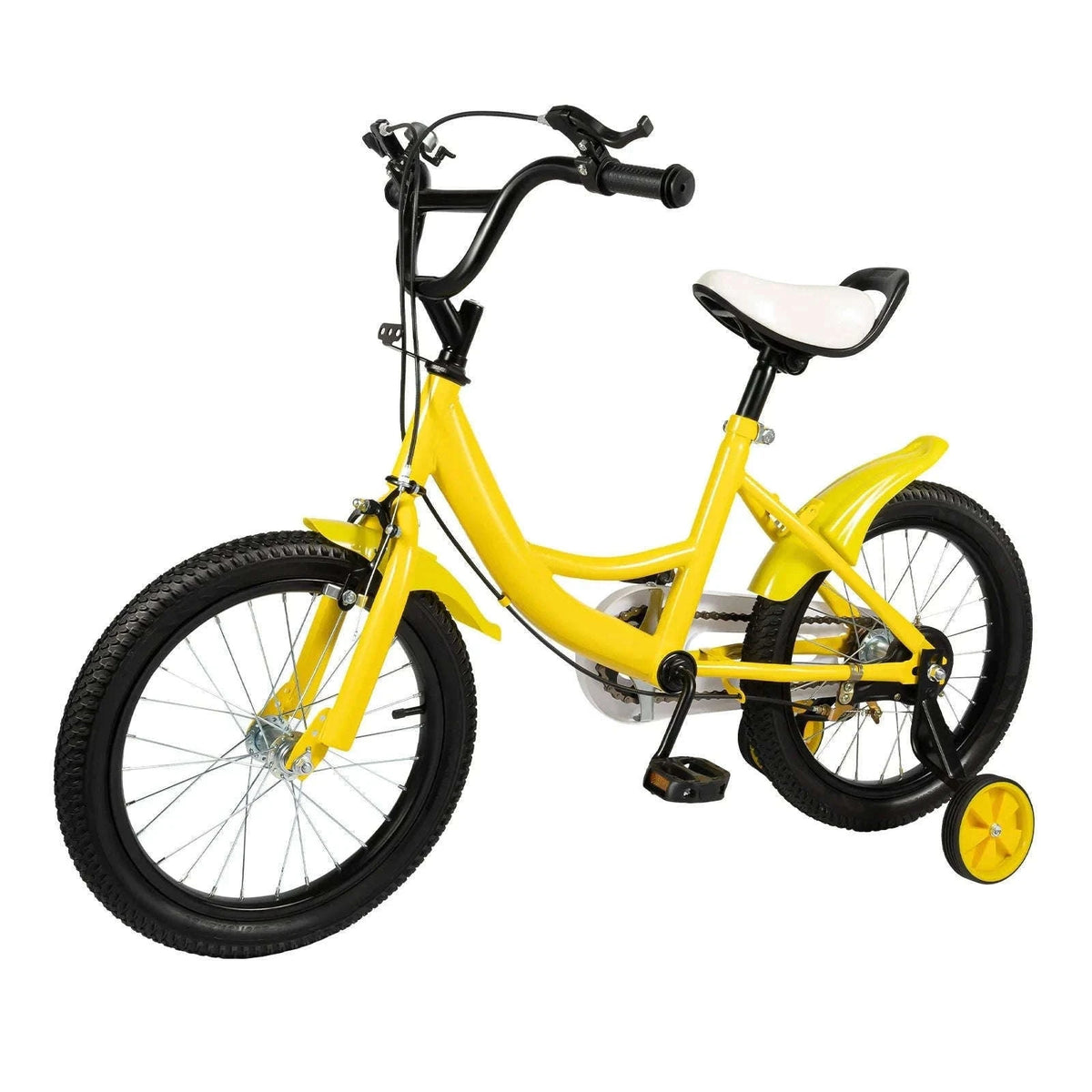 16-Inch Kids Bike Adjustable Height with Dual Brakes-Pink / GERMANY