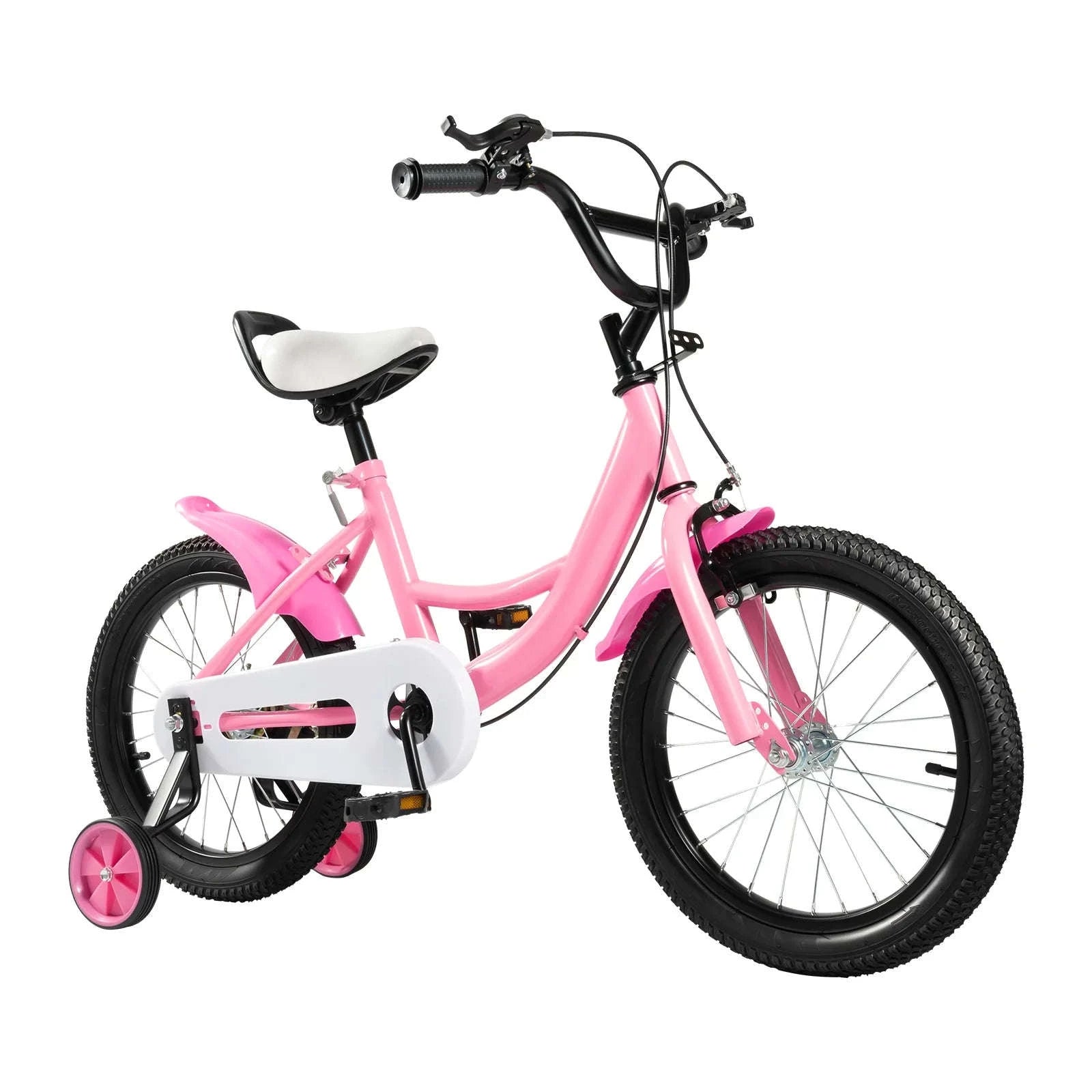 16-Inch Kids Bike Adjustable Height with Dual Brakes-Pink / GERMANY