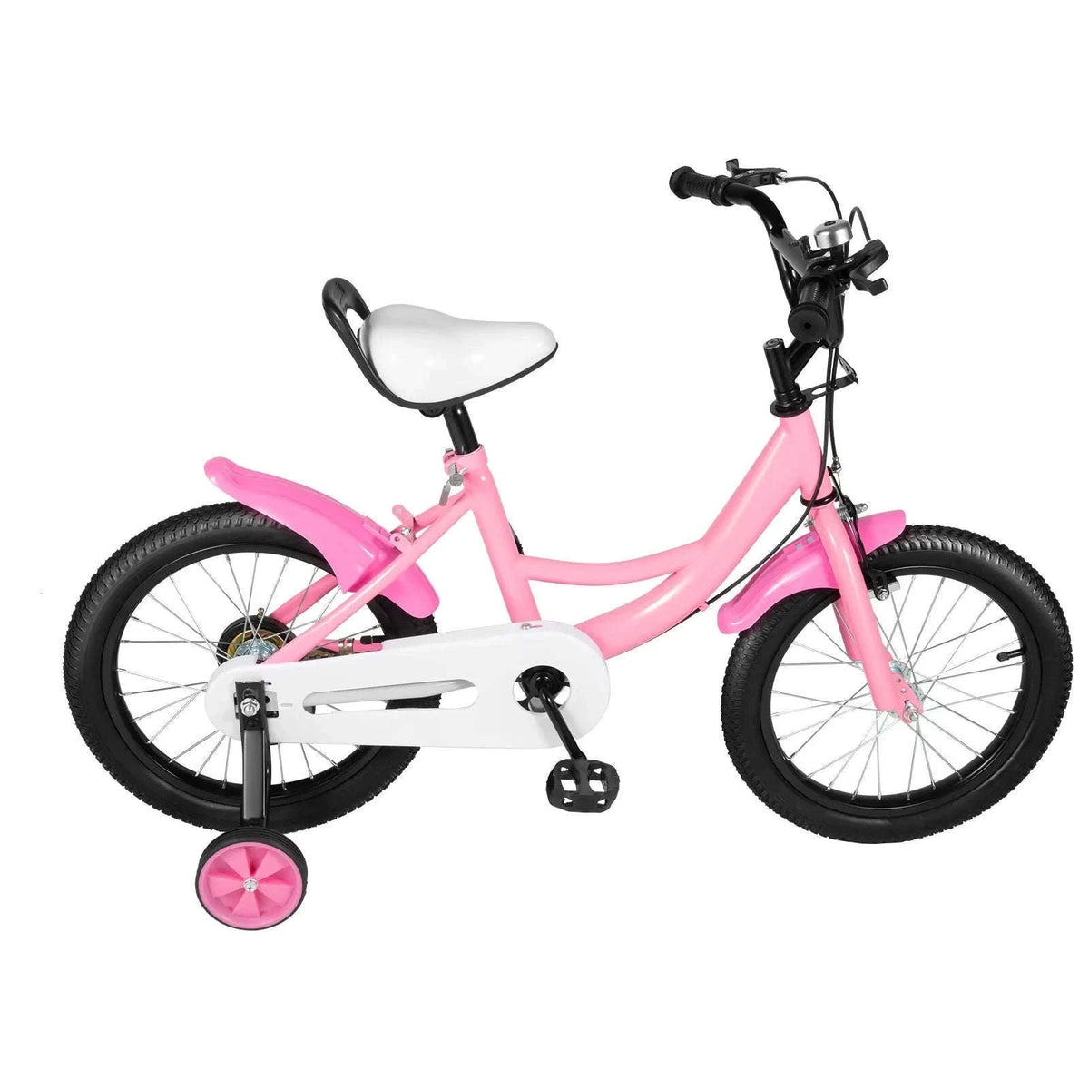 16-Inch Kids Bike Adjustable Height with Dual Brakes-Pink / GERMANY