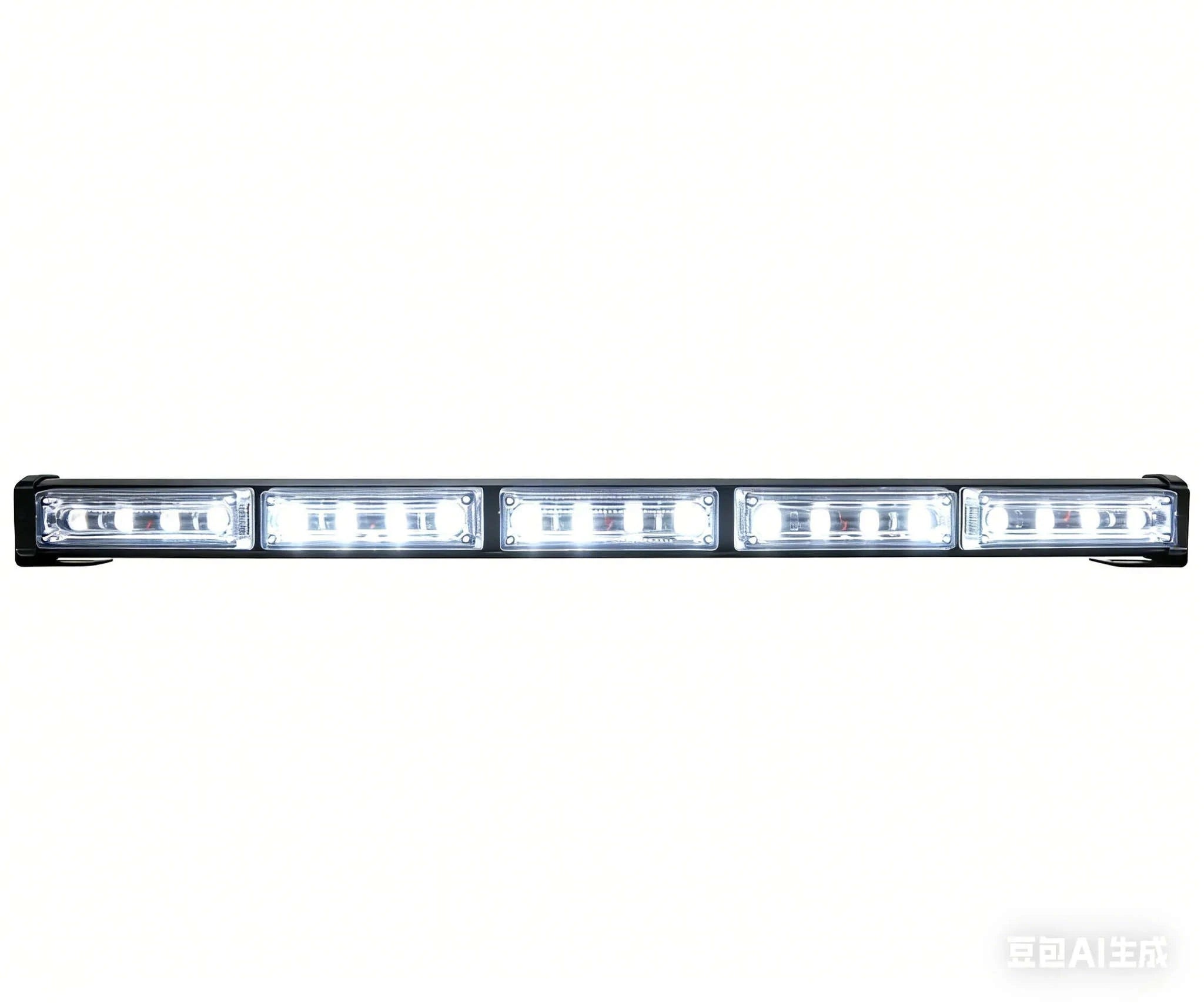 16 LED Strobe Light Bar for Vehicle Emergency Warning-White