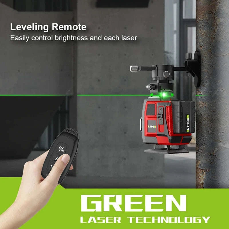 16-Line Green Laser Level with 1.2m Tripod-With Tripod / Poland