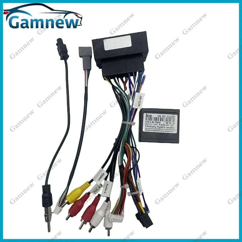 16-Pin Wiring Harness Adapter with Canbus Box for Boxer Jumper 2011-2022-Only Canbus