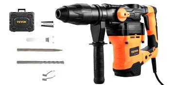 1600W Rotary Hammer Drill SDS Max 42mm 3 Mode Concrete Breaker-