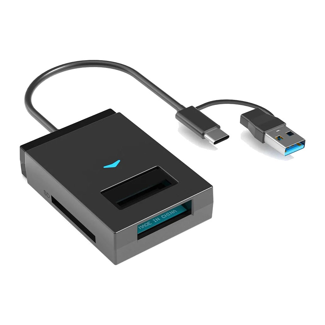 M.2 SSD USB Enclosure with SD/TF Reader