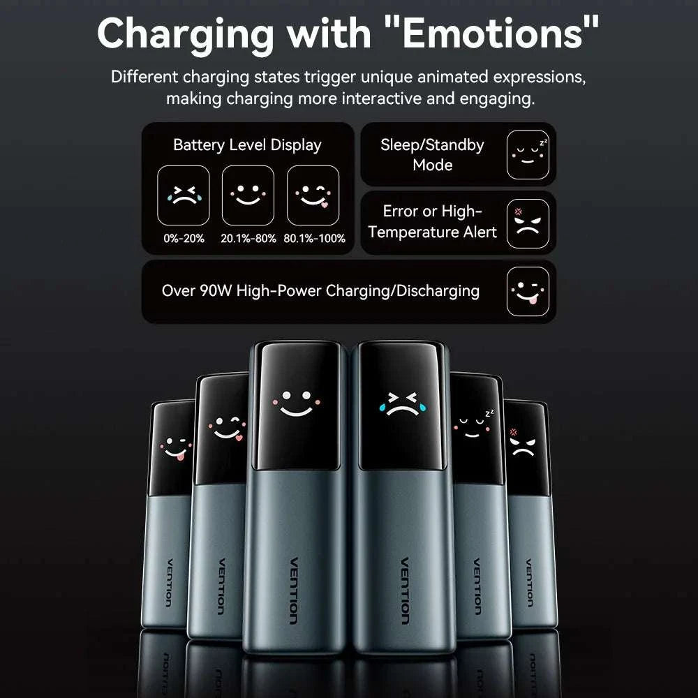 165W Power Bank 20000mAh Fast Charging Laptop & Phone Charger-165w Max Gray / 20000mAh