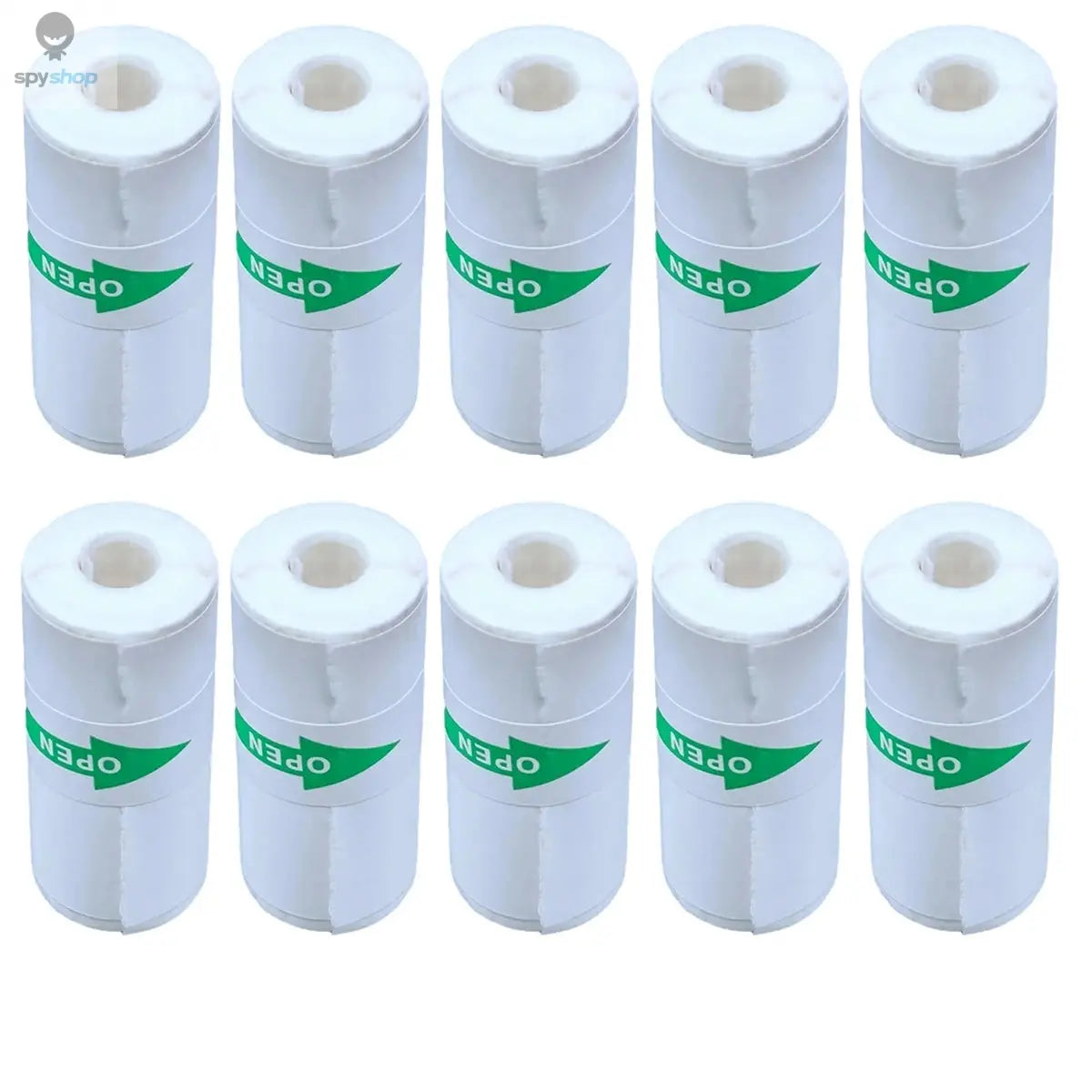 16Rolls Thermal Printer Papers 57x25mm Self-adhesive Thermal Papers HD Color Label Printers for Inkless Mini Portable Printer Spy-shop.com