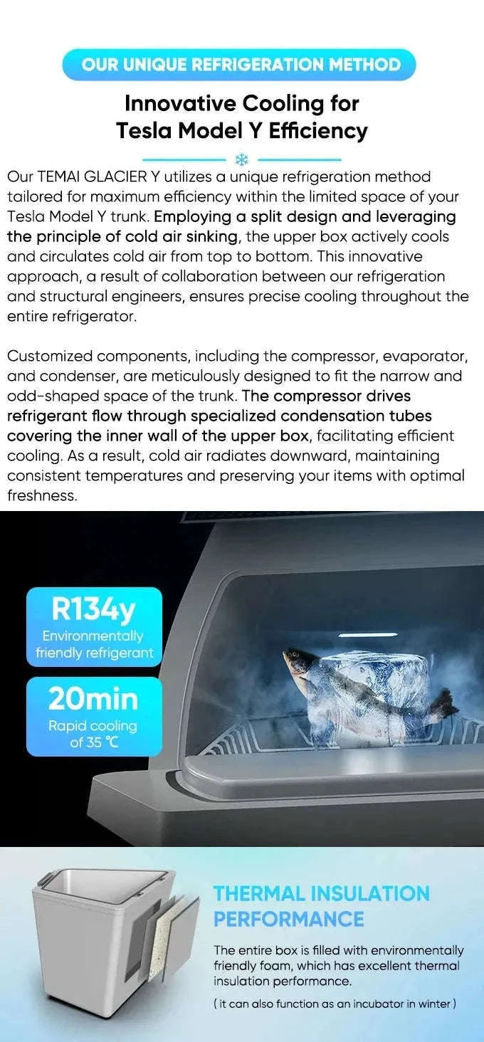 16L Compressor Fridge for 2021-2026 Vehicle, Excludes 2025-2026 Berlin-Built Juniper and 7-Seat Models-Y16 / japan