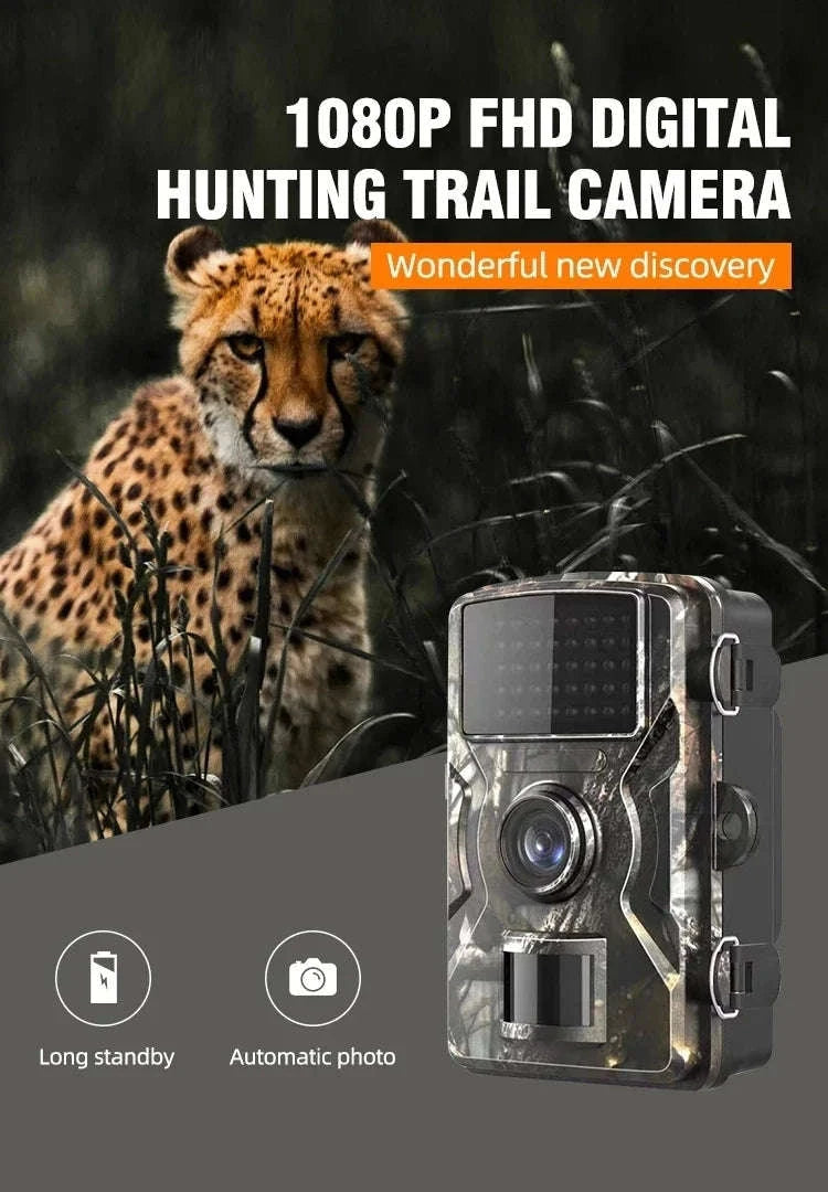 16MP 1080P Hunting Trail Camera with 940nm Night Vision-NO Card