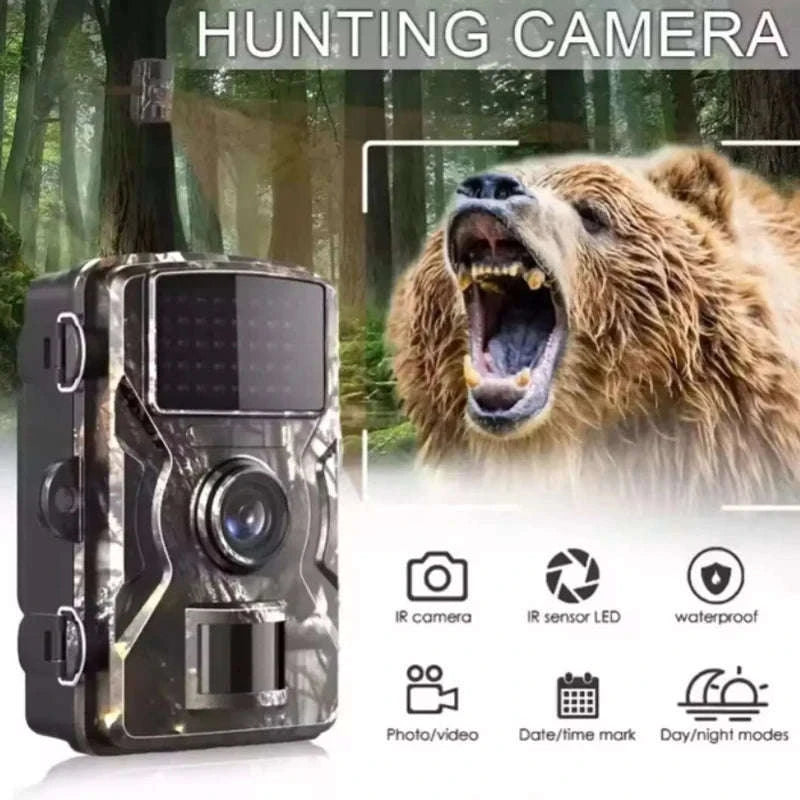 16MP 1080P Hunting Trail Camera with Motion-Activated Night Vision-H1 / China Mainland