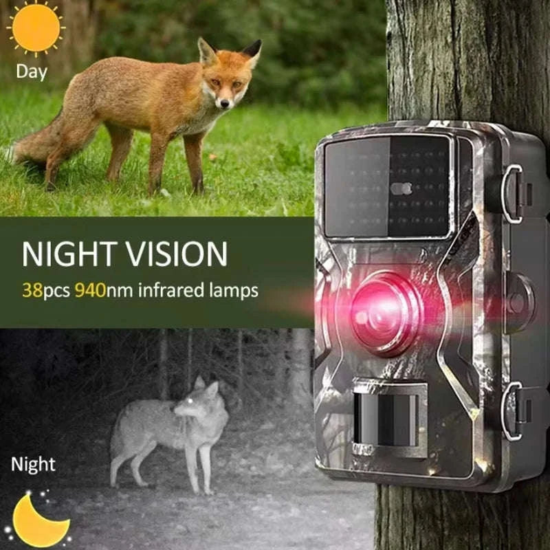 16MP 1080P Hunting Trail Camera with Motion-Activated Night Vision-H1 / China Mainland