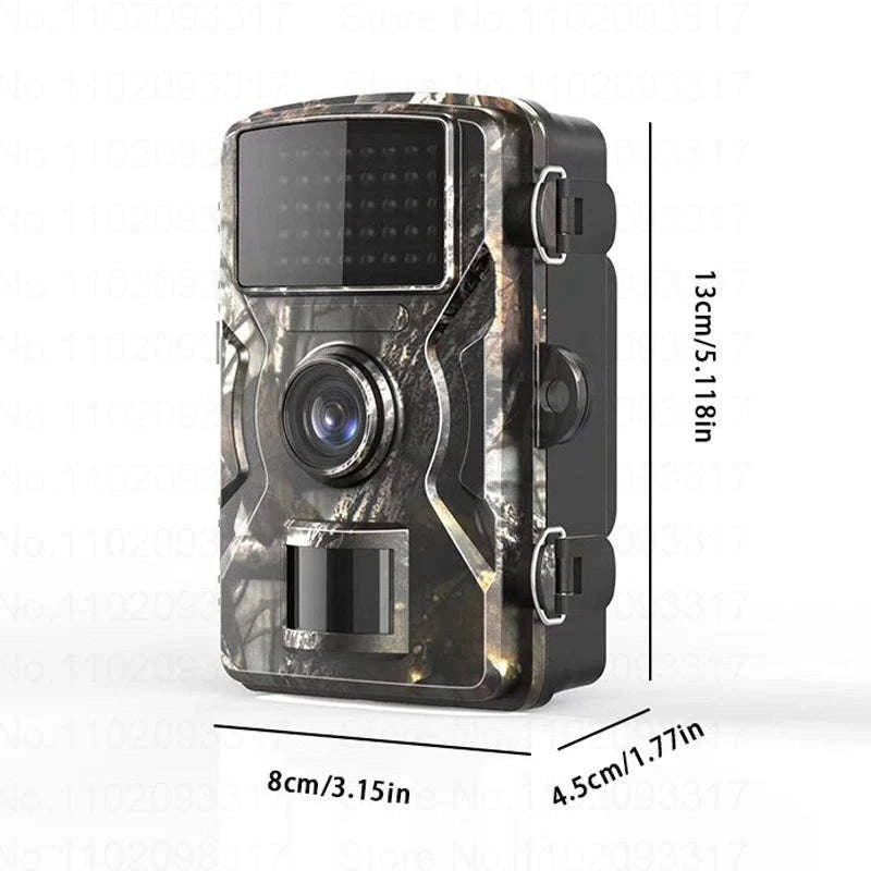 16MP 1080P Infrared Trail Camera for Wildlife Monitoring-NO Card / China Mainland
