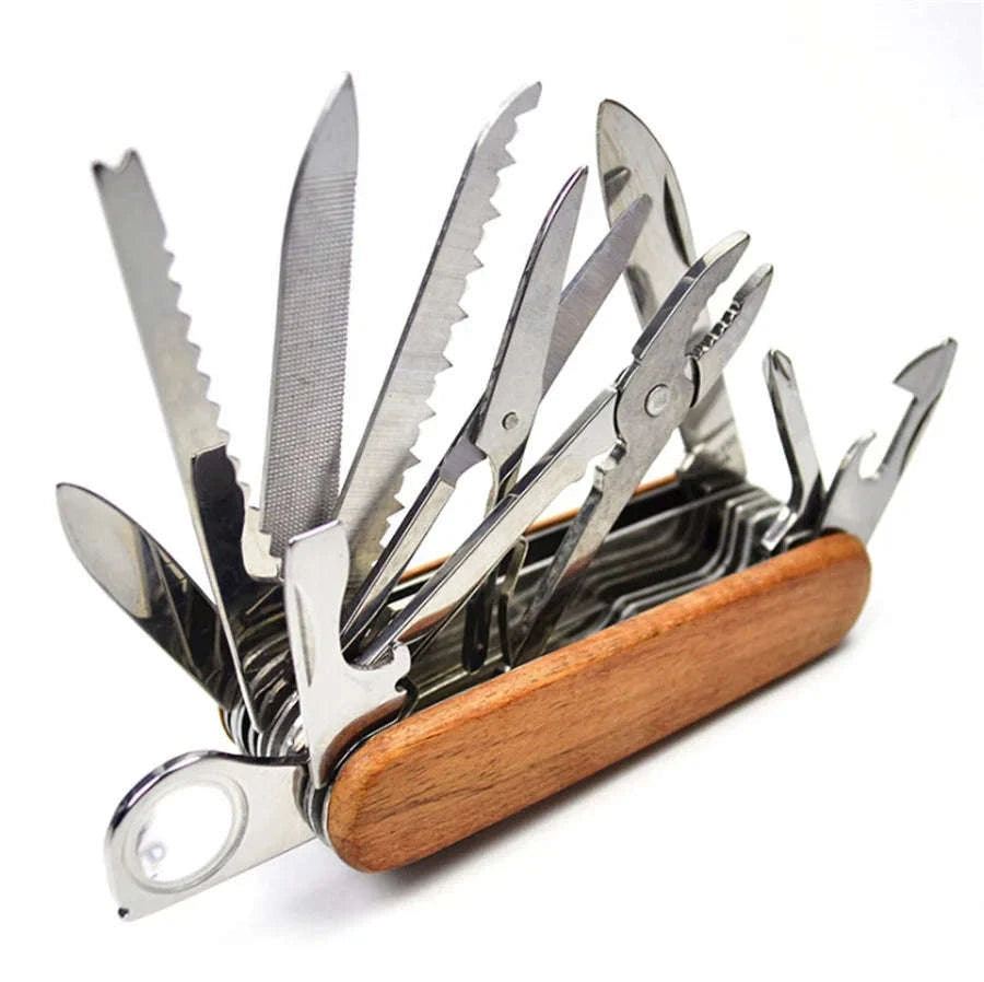 17-in-1 Multi-Tool Pocket Knife-1pc Red